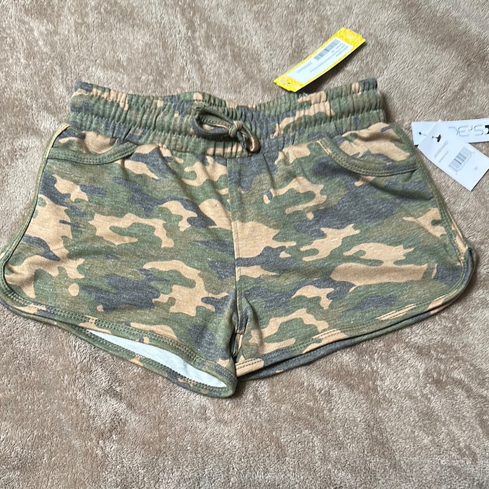 Camo Girls Shorts